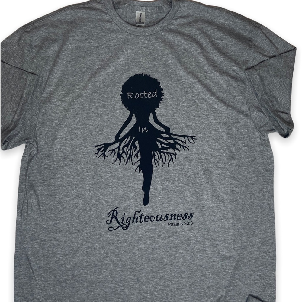 ROOTED IN RIGHTEOUSNESS T-SHIRT - Picture 2 of 11